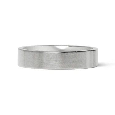 Brushed Flat Edge Ring