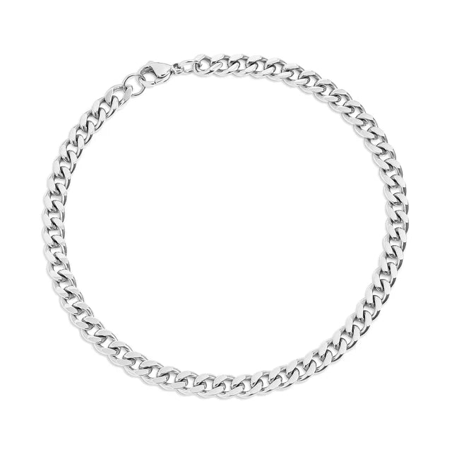 Diamond Cut Curb Bracelet