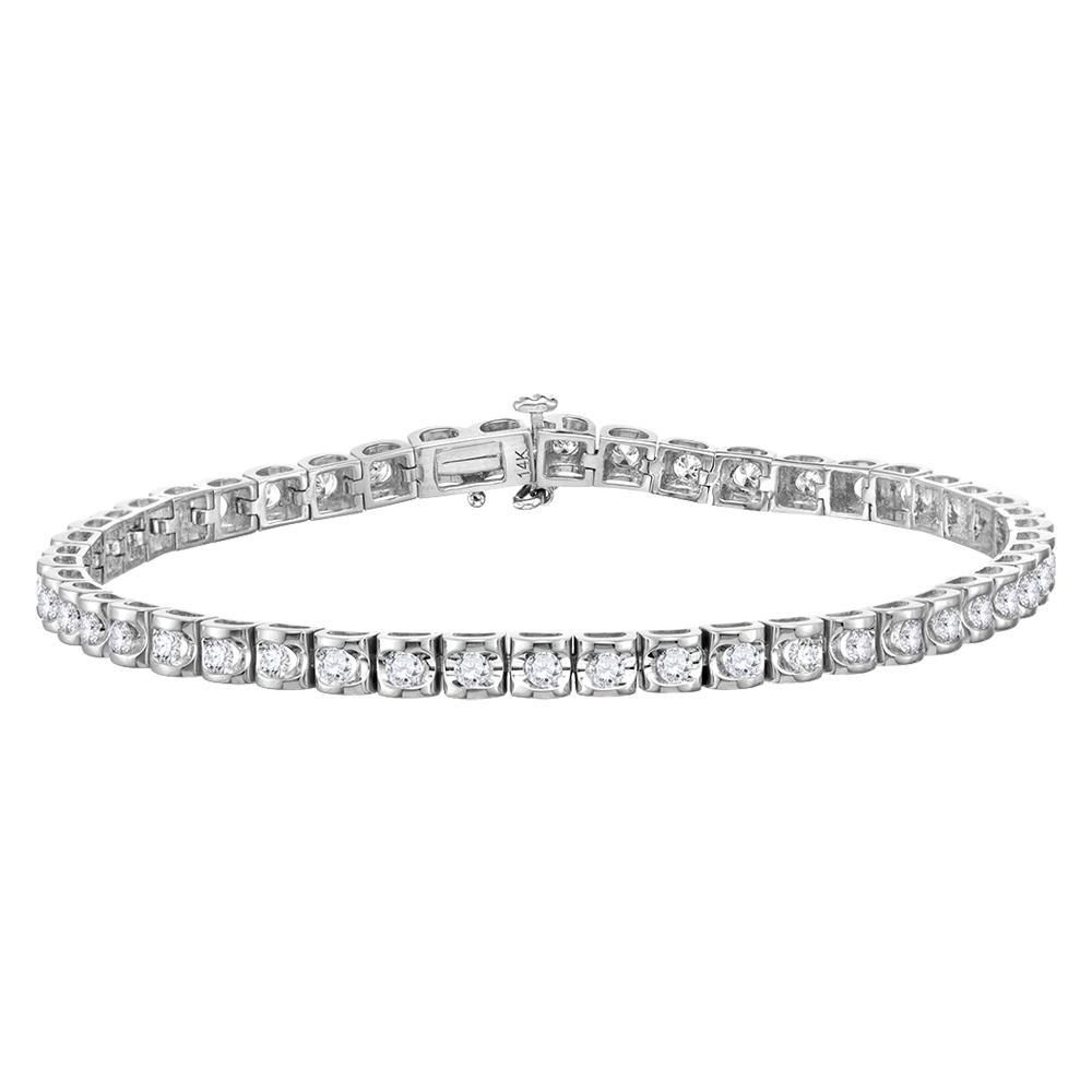 Silver Tennis Bracelet