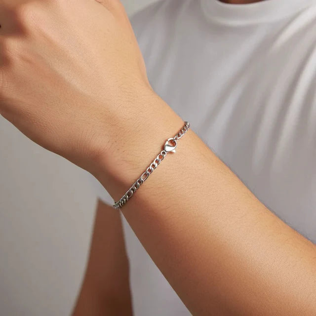 Figaro Chain Bracelet