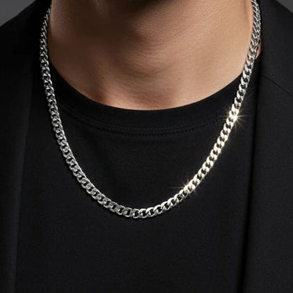 Diamond Cut Curb Chain
