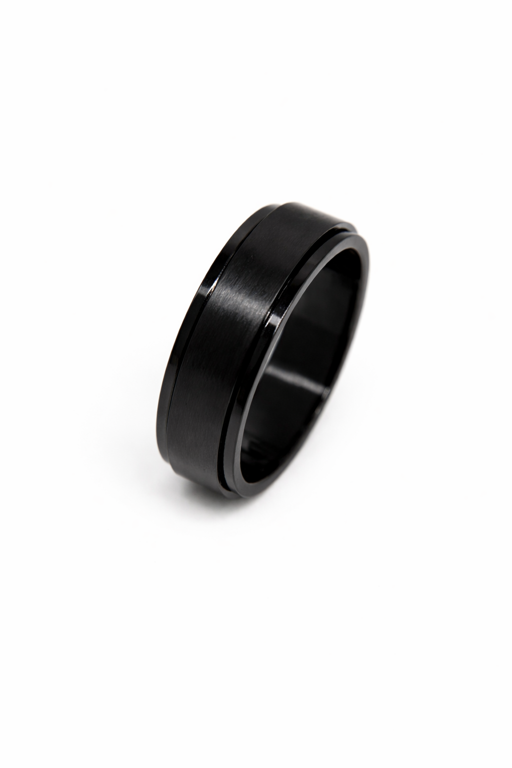 Black Spinner Ring